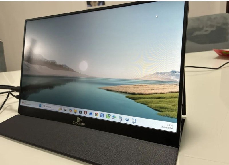 Monitor Portátil 15,6" Tomate MTM-1506 Ultra Slim