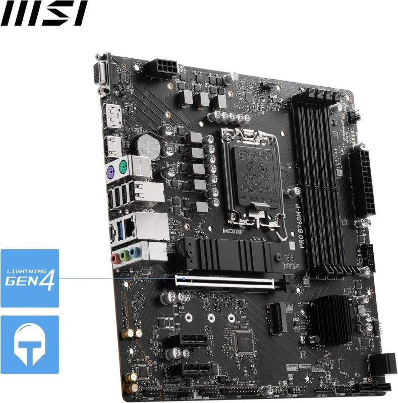 Placa Mãe MSI PRO B760M-P