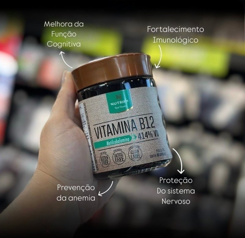 Nutrify Vitamina B12 60 Caps