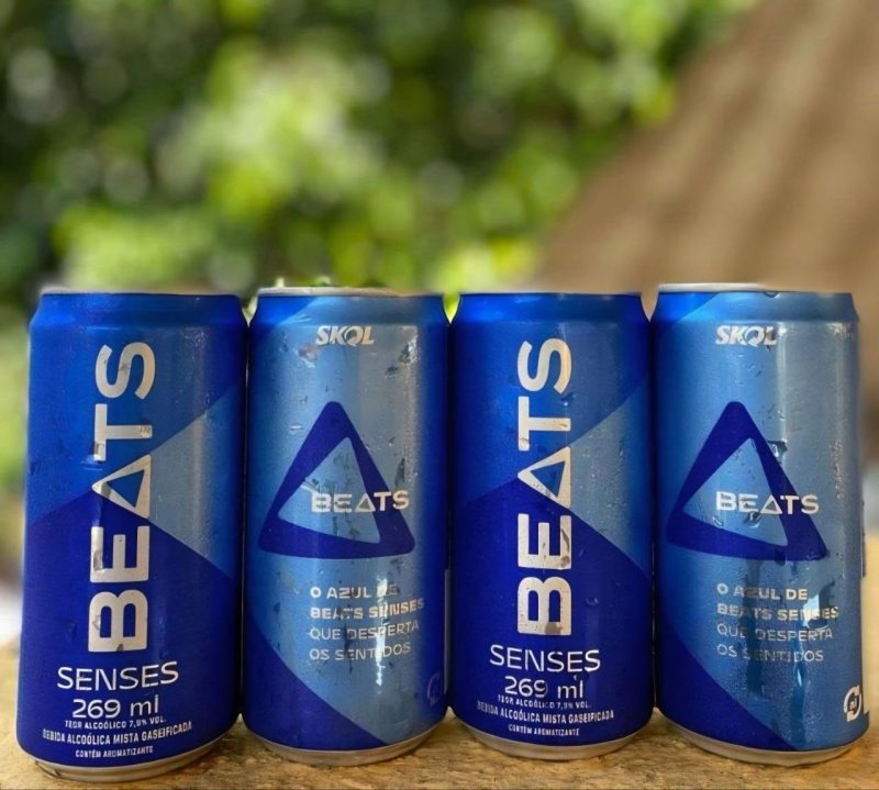 Pack de Drink Pronto Beats Senses 269ml Lata 8 Unidades