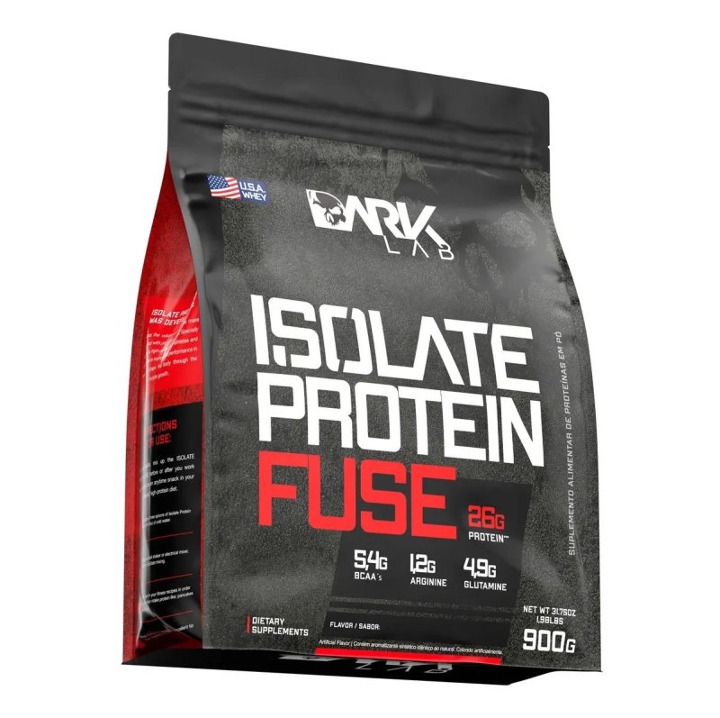 Whey Isolate Protein Fuse 900g Dark Lab Sabor Chocolate