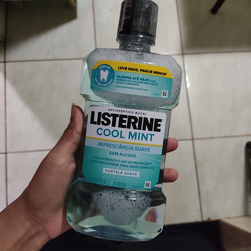 Listerine Cool Mint Enxaguante Bucal 500ML (mín. 2 un.)