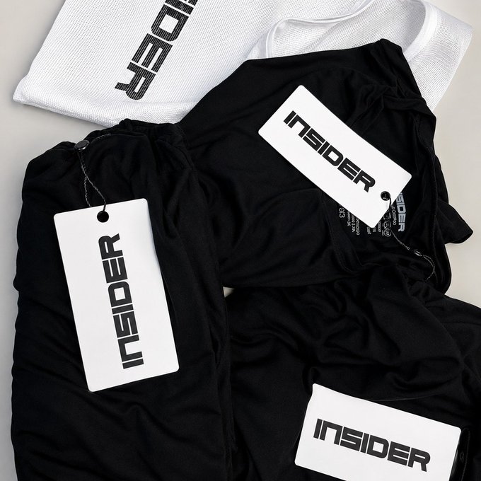 Kit com 3 Camiseta Tech T-Shirt Insider