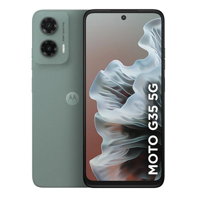 Smartphone Motorola Moto G35 5g - 256gb 12gb (4gb Ram+8gb Ram Boost) E Camera 50mp Com Ai Nfc Tela 6.7  Com Superbrilho - Cinza