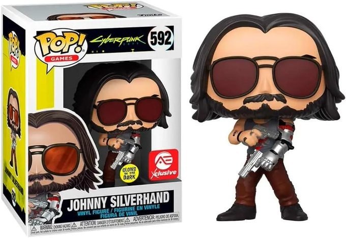POP FUNKO GLOW JOHNNY SILVERHAND CYBERPUNK