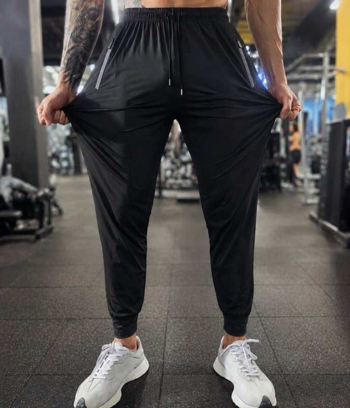 Calça Tactel Masculina Slim Jogger Esportiva Academia Treino