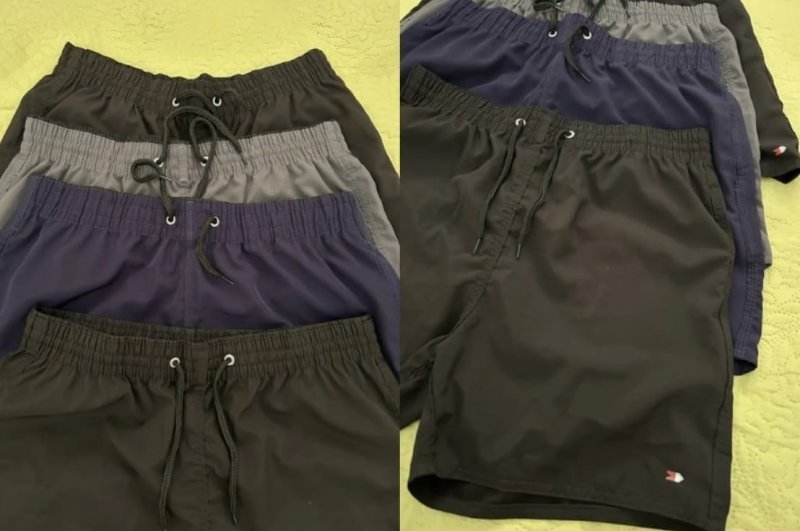 Kit 4 Bermuda Shorts Tactel Sandrini Elastano