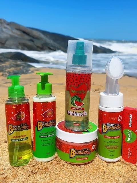 Kit Melancia Lovely E Beautyloo Skin Care By Face Beautiful + Frete Grátis