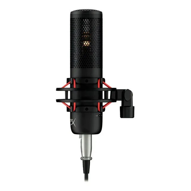 Microfone Profissional Hyperx Procast Cor Preto