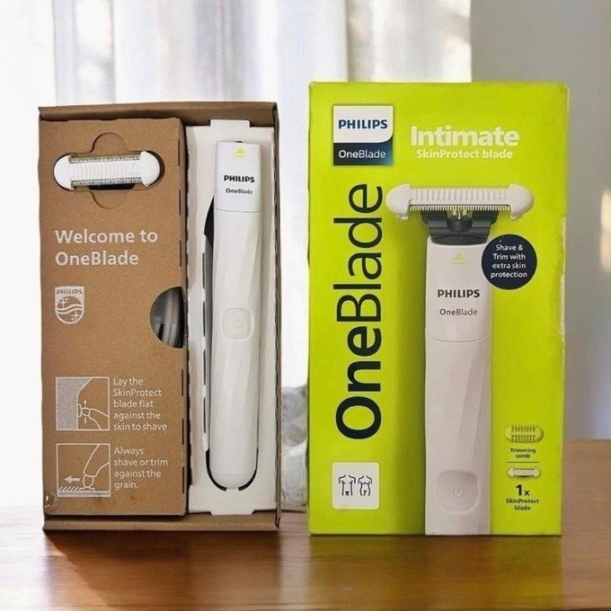 Aparador e Raspador OneBlade Intimate Philips QP1924/10 + Frete Grátis