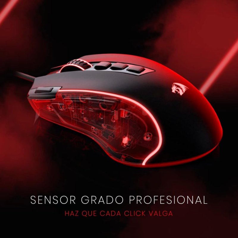 Redragon Predator M612-RGB - Mouse Gamer RGB - Preto