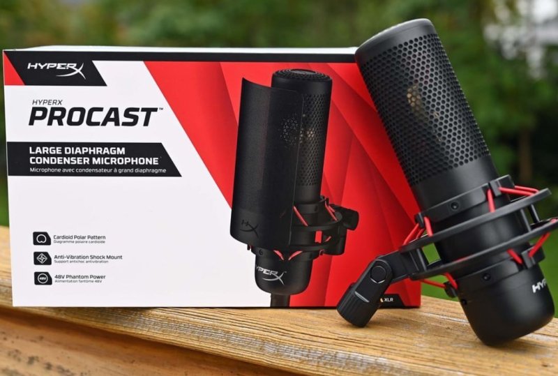 Microfone Hyperx Procast