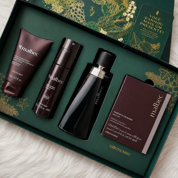Kit Presente Malbec (4 itens) + Frete Grátis