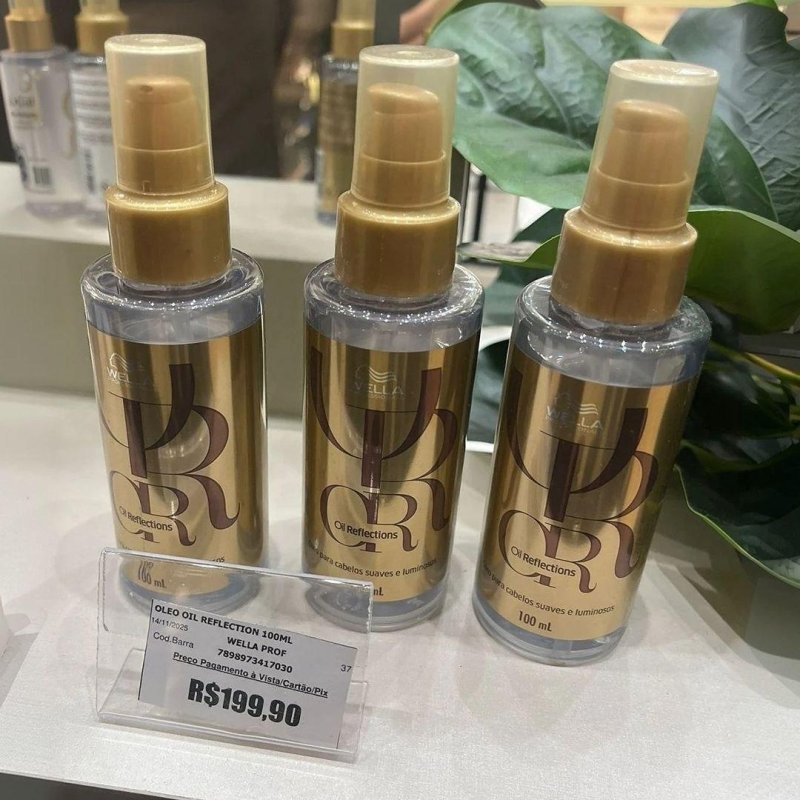 Óleo Capilar Oil Reflections Wella 100ml