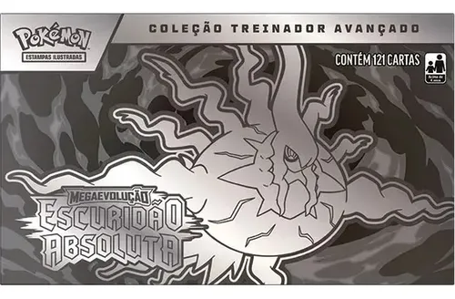 Box Pokémon TCG Treinador Avançado Mega Evolução Escuridão Absoluta