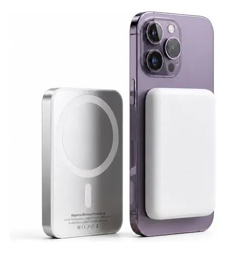 Carregador Portátil MagSafe 5000mAh para iPhone 12 13 14 15 16 17