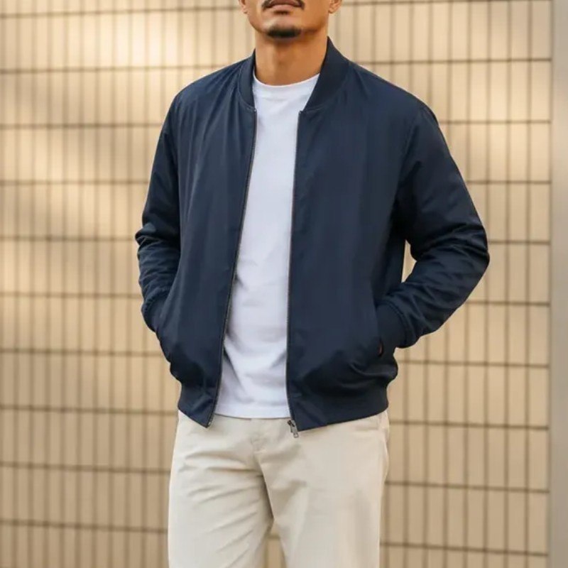 Jaqueta Masculina Inverno Forrada Sarja Estilosa Premium
