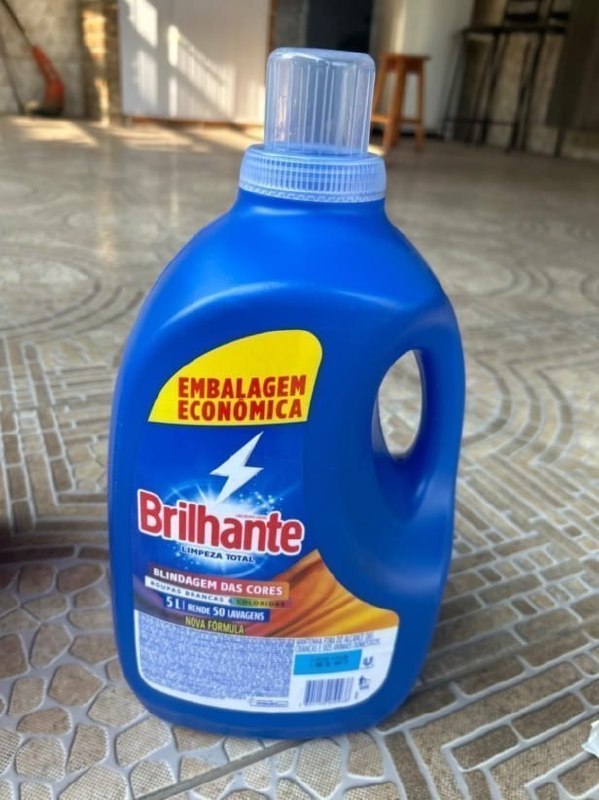 Sabão Liquido Brilhante Limpeza Total 5L