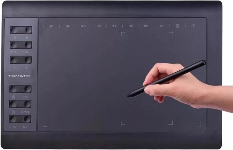 Marblue Mesa Digitalizadora 11,6" Preta com Resolução 5080LPI e 266PPS para Estudantes