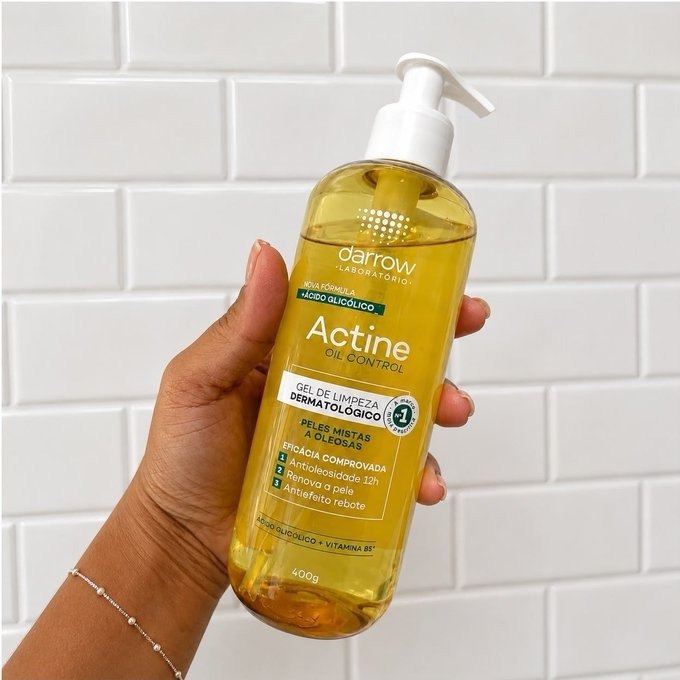 Gel de Limpeza Facial Darrow Actine Oil Control 400g + Frete Grátis