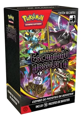 Box Pokémon TCG Escuridão Absoluta