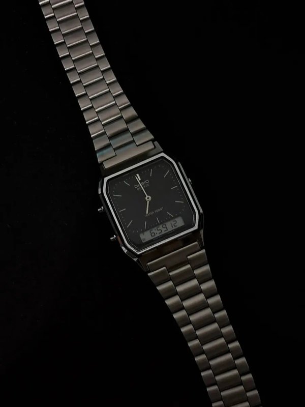Relógio Casio Vintage Prata