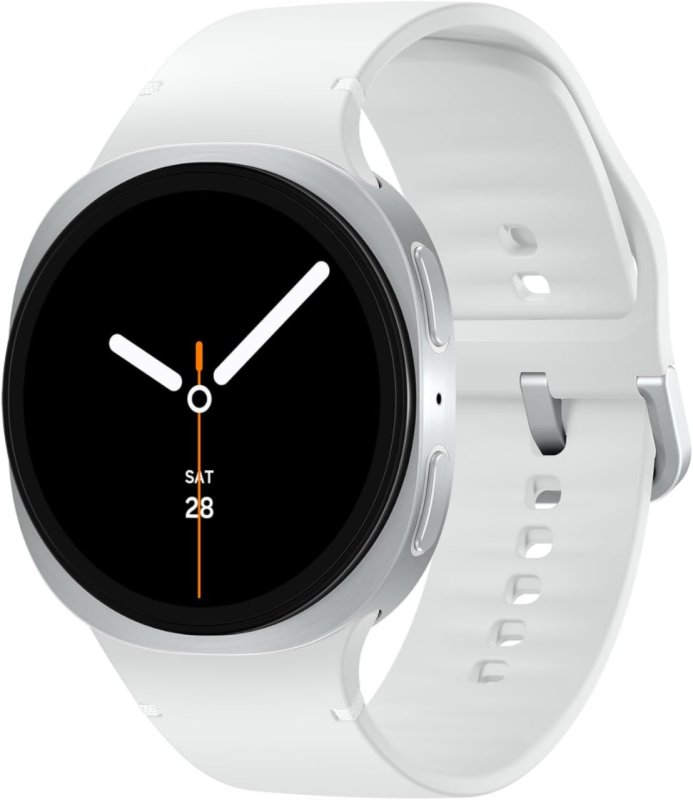 Samsung Galaxy Watch8 40mm - Prata - Bluetooth - Galaxy AI