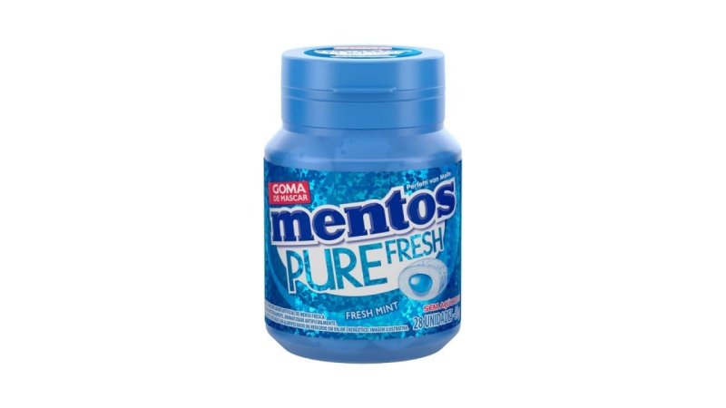 Gomas de Mascar Mentos Pure Fresh Mint 28 un.