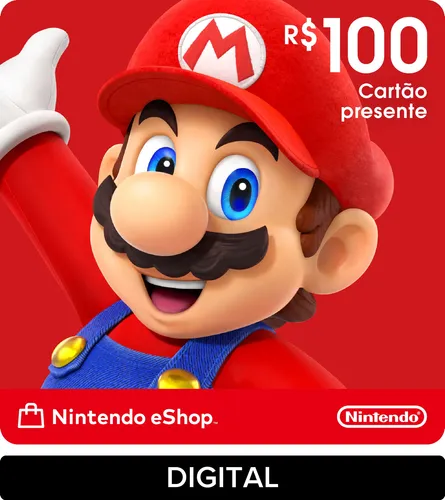 Giftcards da eShop com desconto