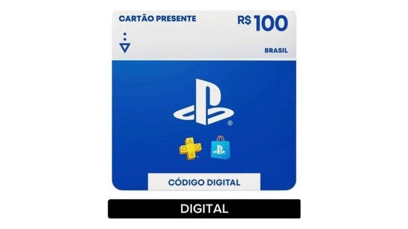 Sony PlayStation Store Gift Card R$ 100 (Digital)