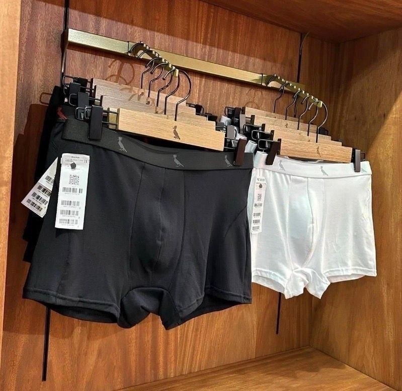 Kit 3 Cuecas Boxer Algodão Reserva