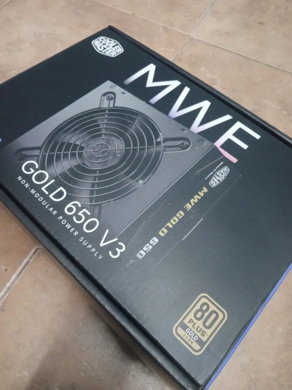 Fonte Cooler Master MWE Gold 650 V3 650W ATX 3.1 80 Plus Preto + Frete Grátis