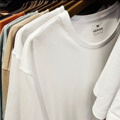 Kit 5 Camisetas Hering Masculina Básica Original Algodão