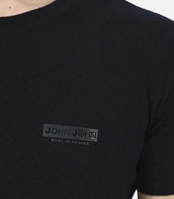 Camiseta John John Slim Fit Flame Preto