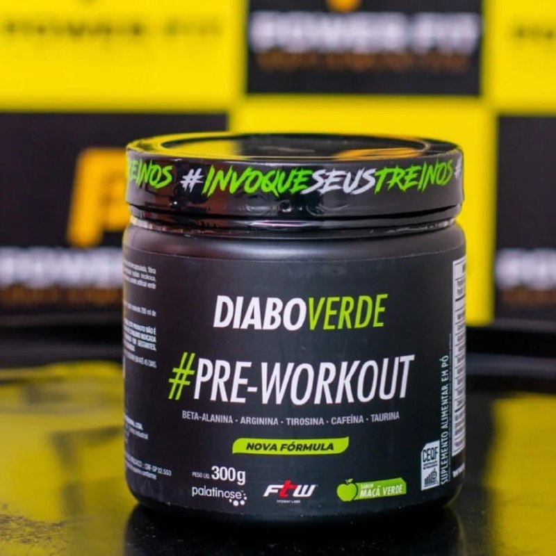 Pré treino Diabo Verde 300g