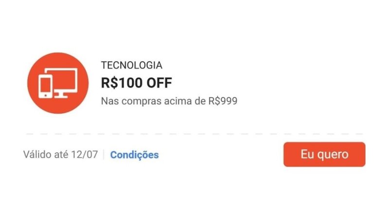 Cupom Shopee Tecnologia