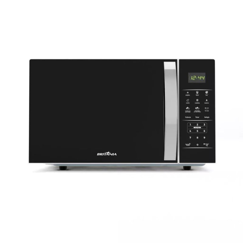 Micro-ondas Britânia 28L Espelhado Pintura Limpa Fácil