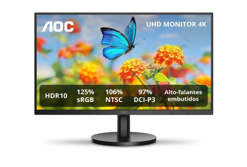 Monitor 4K da AOC de 27" polegadas U27B3A/57