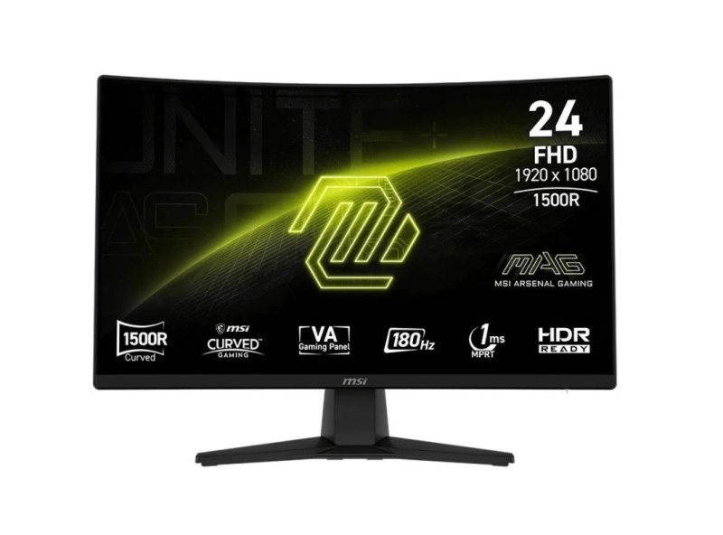 Monitor Gamer MSI MAG 242C, 23.6", VA, Full HD, 180Hz