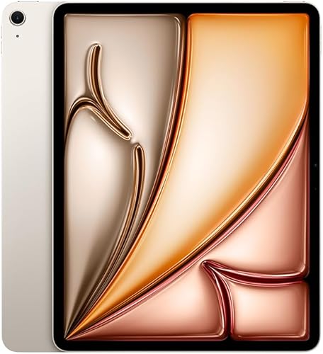 Apple 2025 iPad Air de 13 polegadas (Wi-Fi, 512 GB) Luz das estrelas (M3)