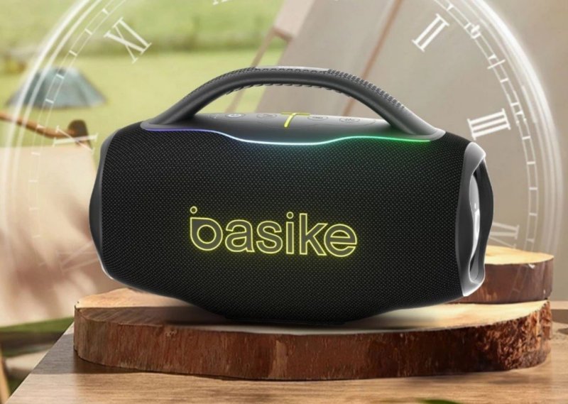 Astgn X Basike Caixa De Som Sem Fio Boombox 100W 10000mAh Ipx6 RGB Hifi TWS