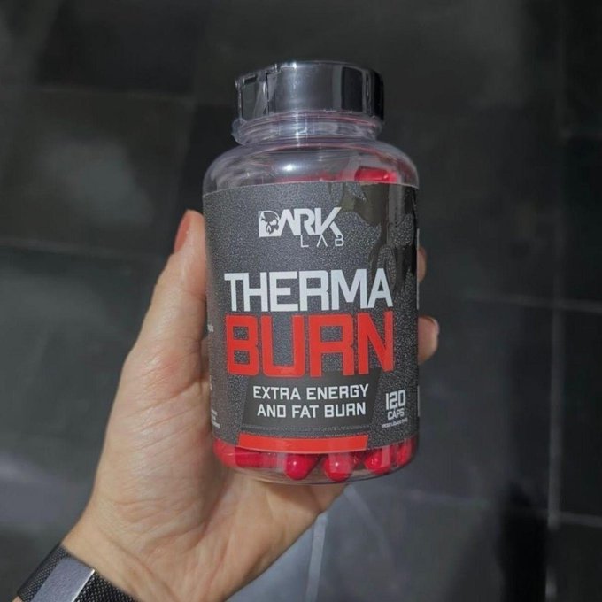 Termogênico Therma Burn 210mg De Cafeína 120 Cápsulas Dark Lab + Frete Grátis