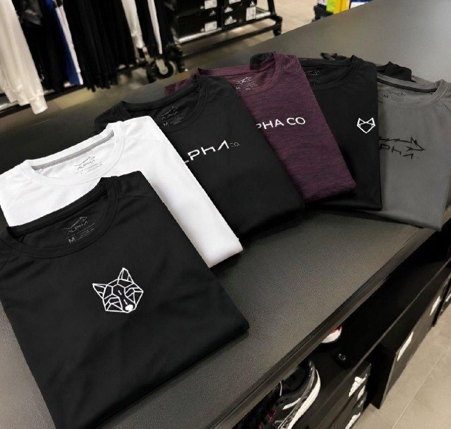 Kit 6 Camisetas Mais Procuradas Alpha + Frete Grátis