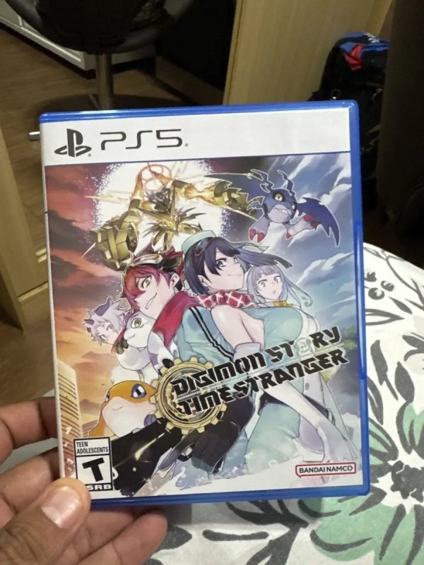 Digimon Story Time Stranger Ps5 Midia Fisica + Frete Grátis