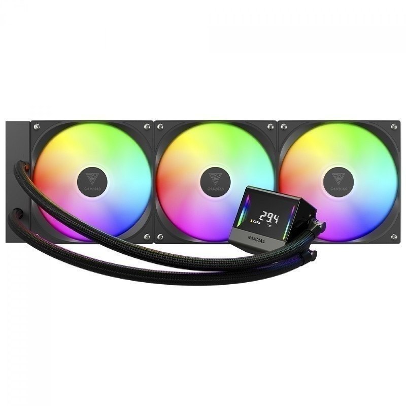 Water Cooler 360mm Gamdias Chione E4-360 Preto Argb V2 Preto