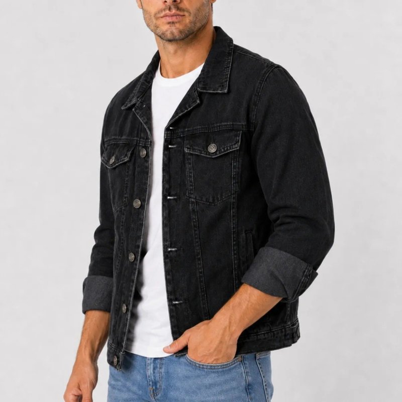 Jaqueta Jeans Masculina