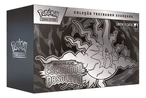 Box Pokémon TCG Treinador Avançado Escuridão Absoluta