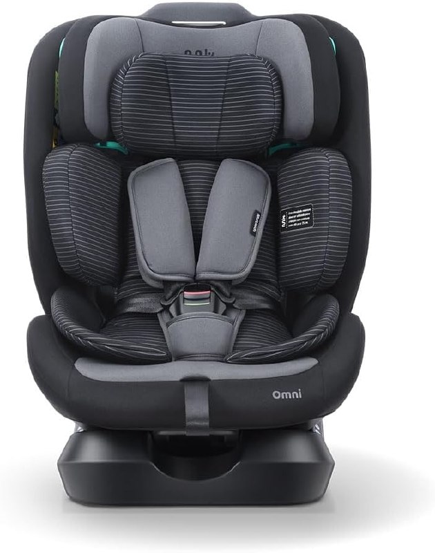 Multikids Cadeirinha Infantil Omni 0-36kg - Preto e Cinza