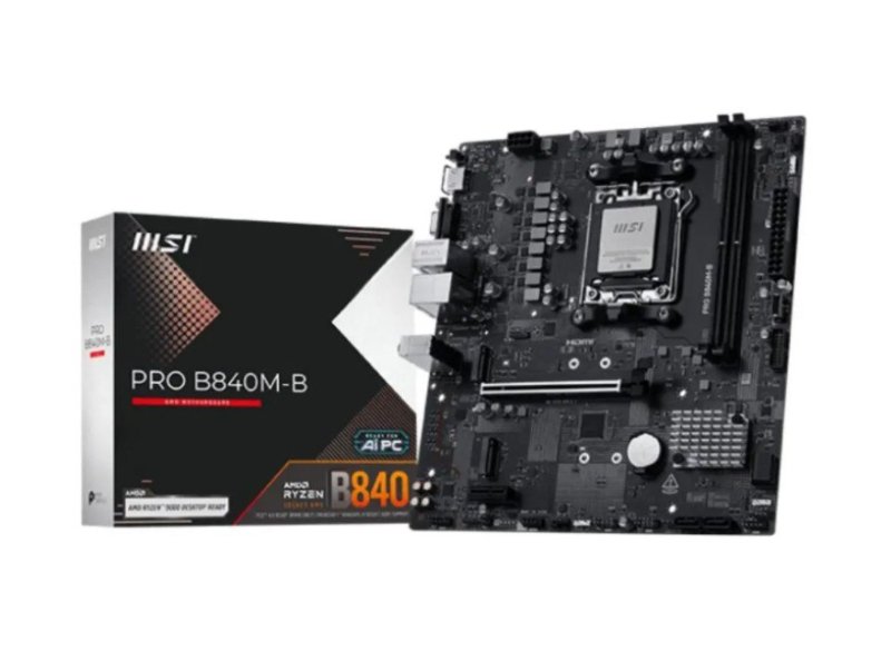 Placa-Mãe MSI Pro B840M-B AM5 DDR5