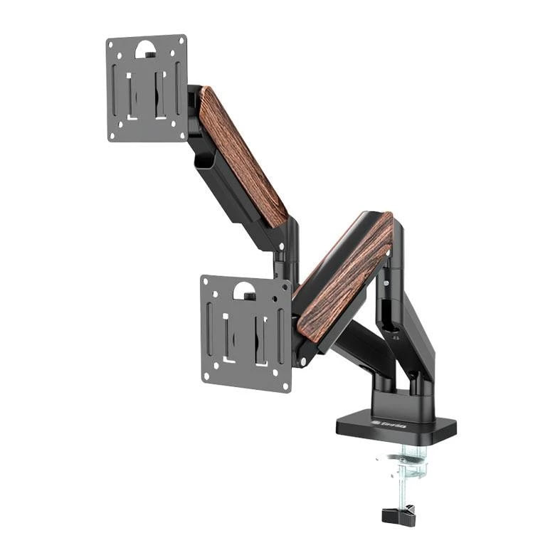 Suporte Articulado Para Monitor Zinnia Rust 200, 17 Pol a 32 Pol, Preto
